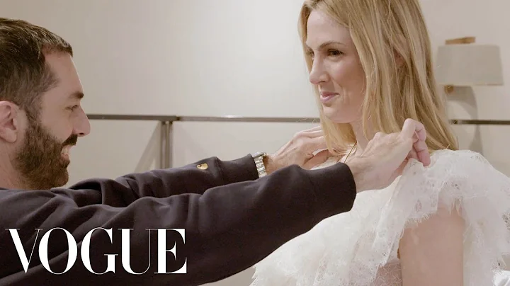 How Giambattista Valli Created Selby Drummonds Fan...
