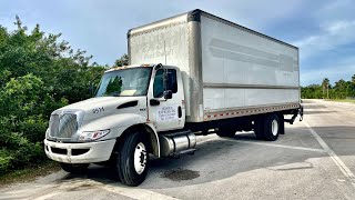 Box truck 26 ft первый день работы в Сша| В шоке от Американского дальнобоя 🇺🇸