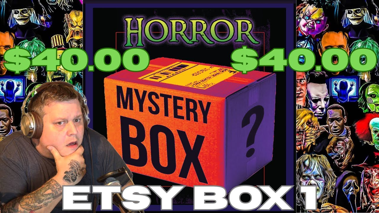 Horror Mystery Box Opening from Etsy #1