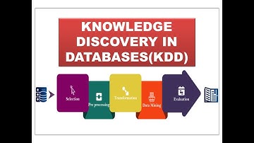 INTRODUCTION OF KNOWLEDGE DISCOVERY IN DATABASES(KDD)