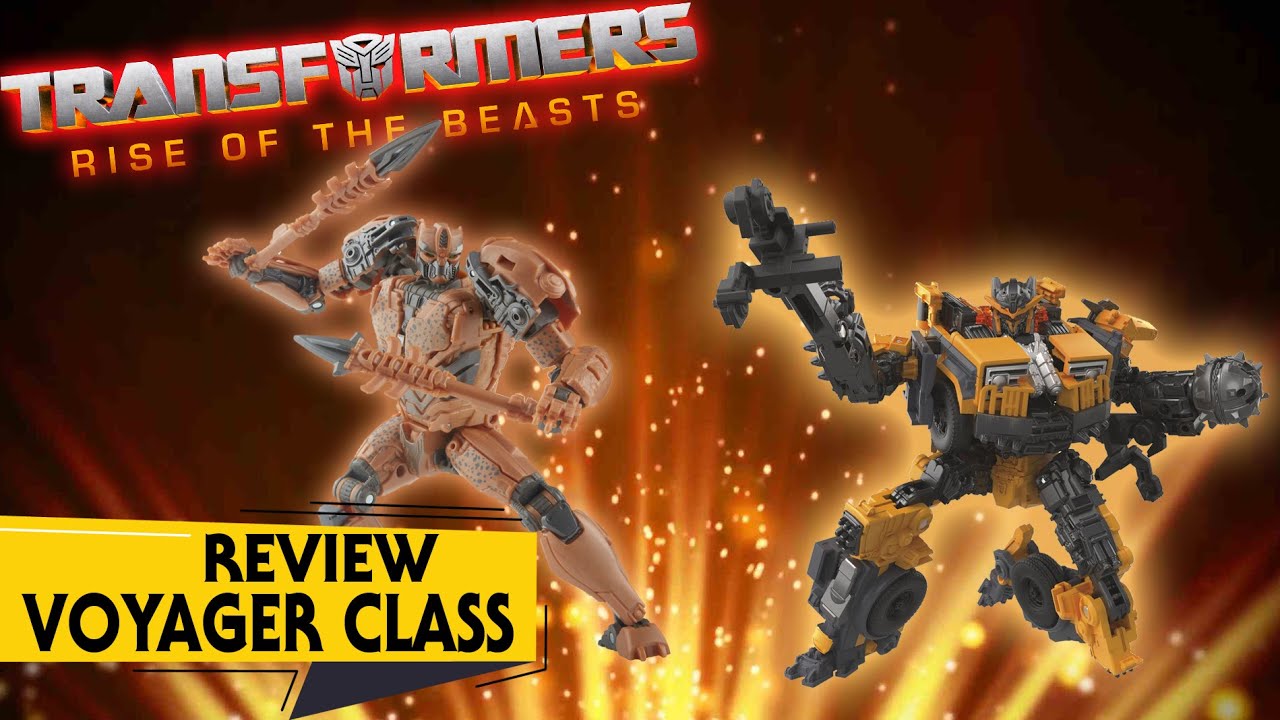 CHEETOR & BATTLETRAP Transformers Rise of the Beast Review YouTube