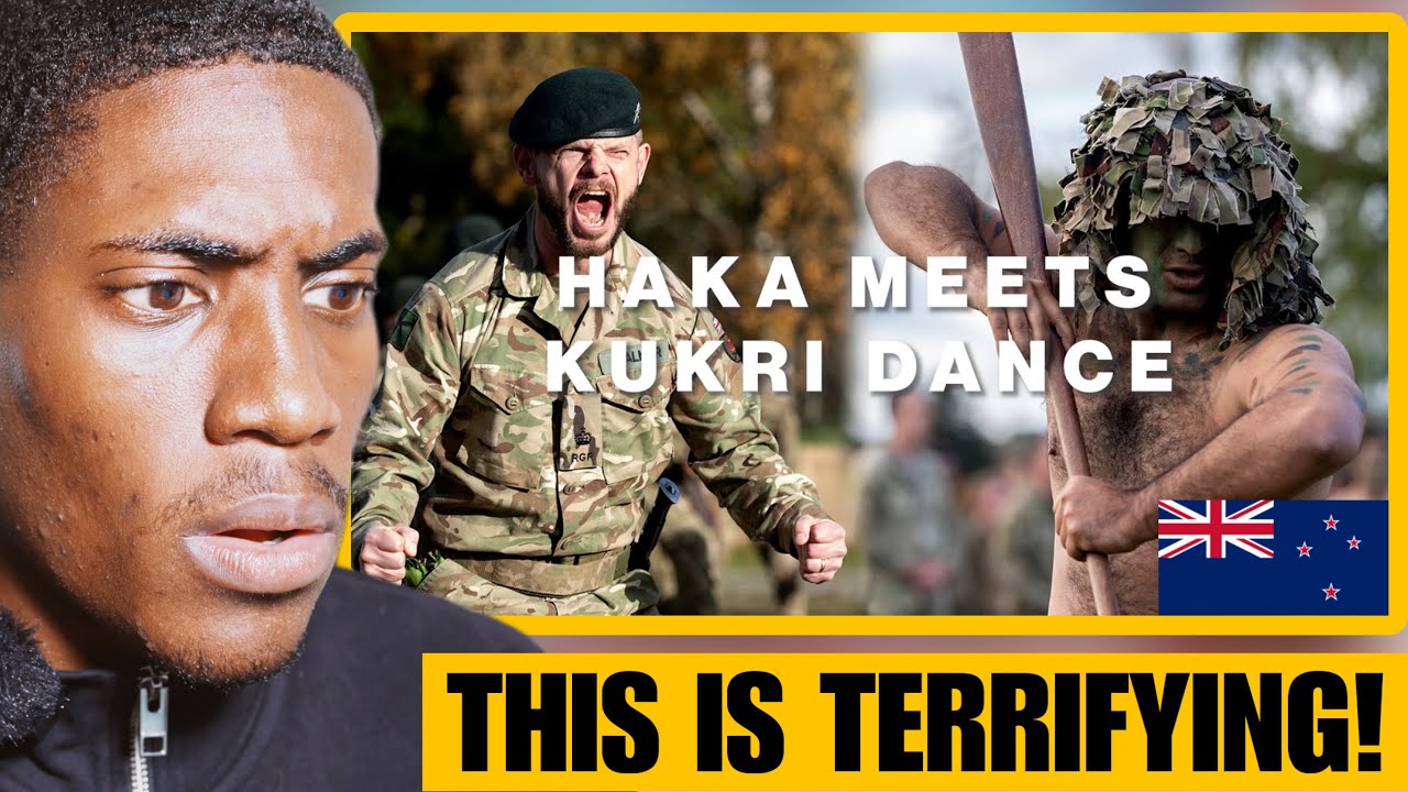 Реакция американцев на хаку новозеландской армии || Хака новозеландских сил обороны встречается с...