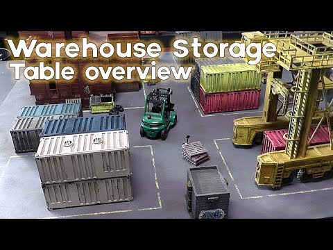MDF Warehouse Storage Table Overview