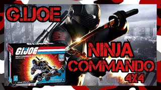 G.I. JOE Stop Motion Build: NINJA COMMANDO 4x4 ~ LEGO compatible