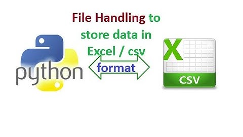 Python File Handling Tutorial: Storing Records in CSV Files - in Hindi