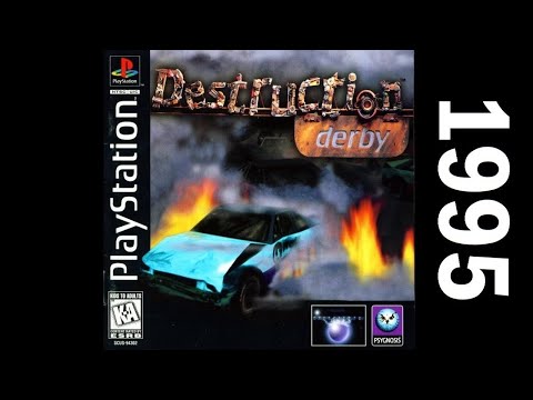 PS1 Destruction derby ▶ Longplay ▶ Full game (All modes) ▶ Полное прохождение (все режимы)