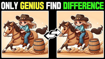Spot The Difference : Only Genius Find Differences 🧠 [ Find The Difference - 133 ]
