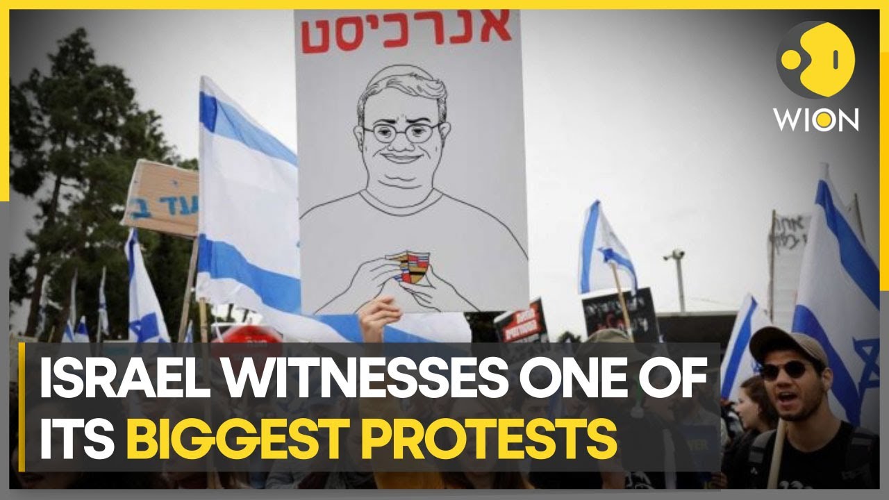 Judicial reform protests continue across Israel for 23rd straight week | Latest News | WION