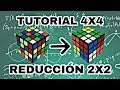 Tutorial 4x4 con reduccin a 2x2  cubos de rubik  4x4x4 