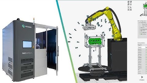 Hexagon MI SLS PartInspect L Offline Planning and Manual Teaching Video