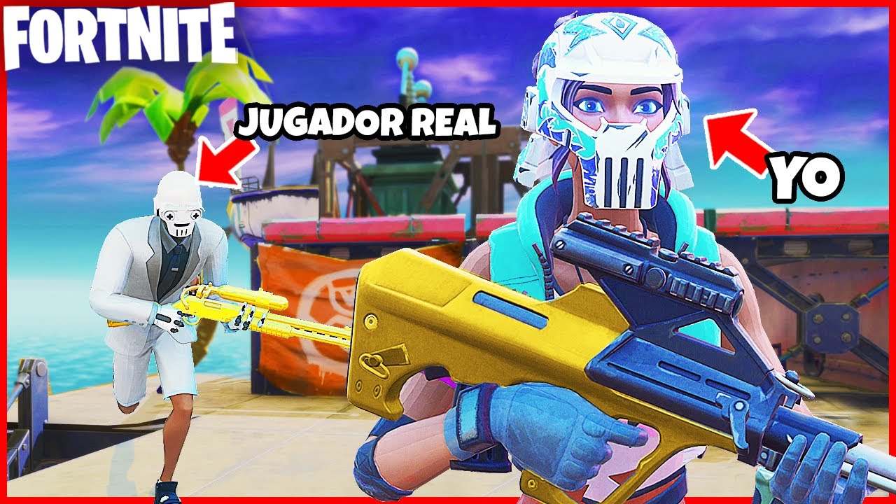 Pase 10 Minutos Fingiendo Ser Oceano En Fortnite Broma Epica Azttekwolf Youtube
