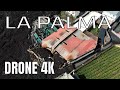 La Palma Drone: Lava expansion through La Laguna. Birdeye View. 4K. 60 fps. 04.12.21