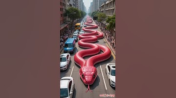snake giants strange #strange #giant #snake #animals #shorts #review
