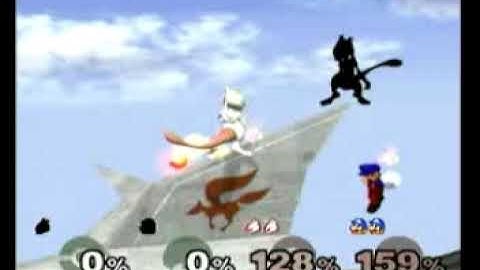 Super Smash Bros Melee Debug Menu - Dark Characters vs. Normal Characters