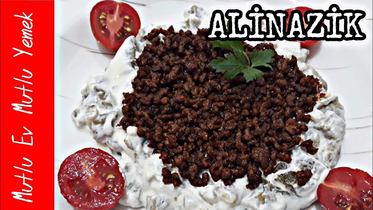 Alinazik Nasıl Yapılır | Hiç Yağ Kullanmadan Yapılan Pratik Alinazik Tarifi | Mutlu Ev Mutlu Yemek Alinazik Nasıl Yapılır | Hiç Yağ Kullanmadan Yapılan Pratik Alinazik Tarifi | Mutlu Ev Mutlu Yemek