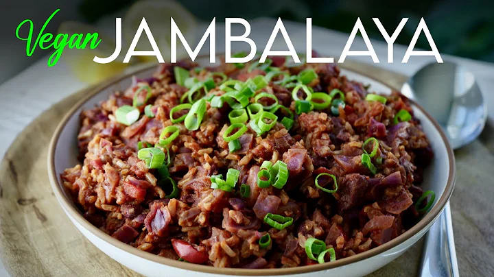 Plant-Based Jambalaya  The perfect one-pot vegan m...