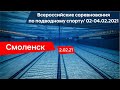 Всероссийские соревнования по подводному спорту/ Смоленск/ 02-04.02.2021/ первый день: 2.02.2021