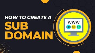 how to create a sub domain from the cpanel