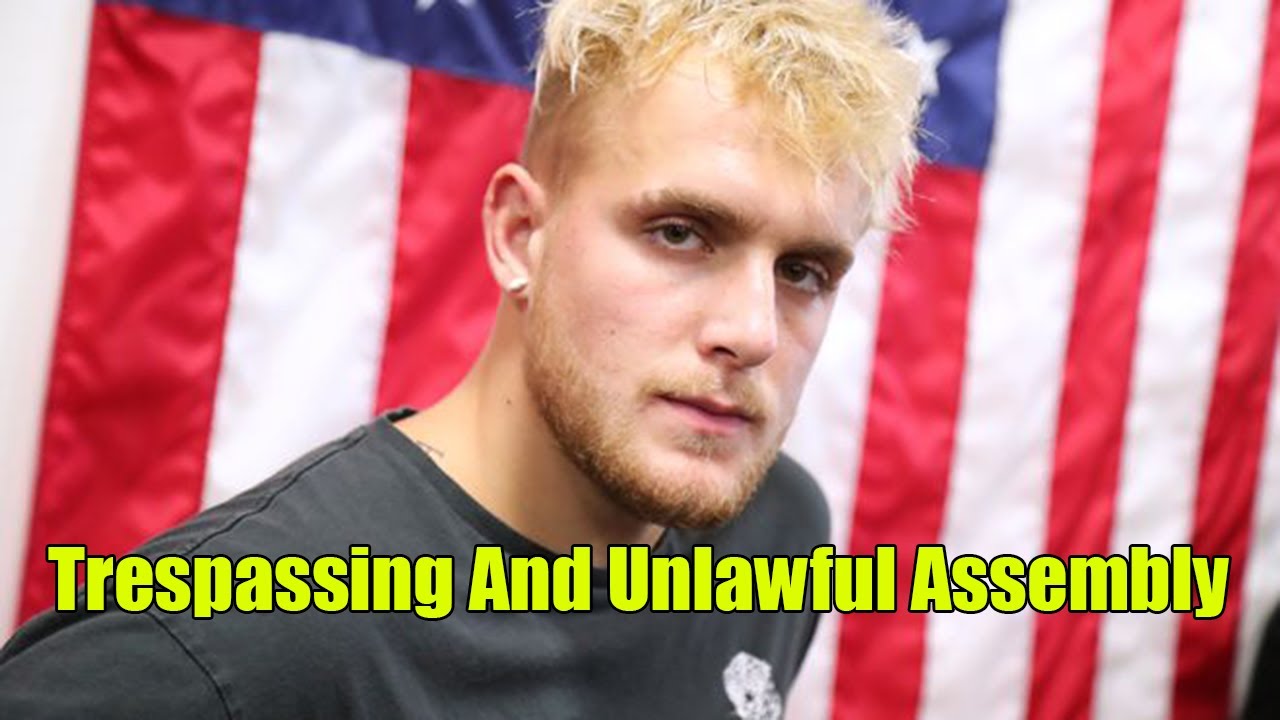 YouTuber Jake Paul charged with trespassing following Arizona ...
