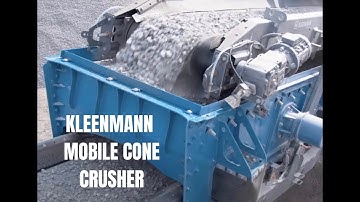 The MCO 90(i) EVO2 mobile cone crusher -Wirtgen Products available at United Construction & Forestry