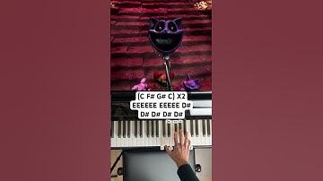 Smiling Critters Calling for Hightmare CatNap (Poppy Playtime 3)(Piano Tutorial)
