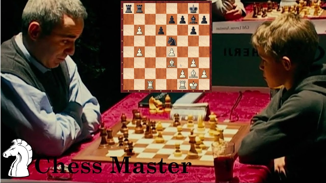 Magnus Carlsen vs Garry Kasparov (2004) #chesstok #chesstiktok