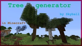 Minecraft tree generator