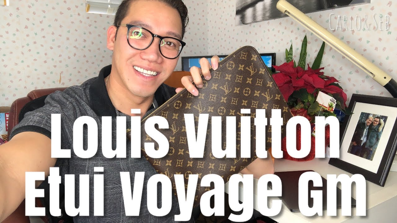 LOUIS VUITTON NEVERFULL POUCHETTE VS ETUI VOYAGE MM!! WHICH IS BETTER?? 