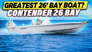 Best ShallowWater Bay Boat of 2024? Contender 26 Bay Review