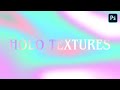 How to make your own HOLOGRAPHIC / IRIDESCENT / PEARLESCENT textures in Adobe Photoshop