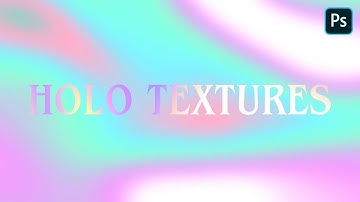 How to make a HOLOGRAPHIC / IRIDESCENT effect in Adobe Photoshop