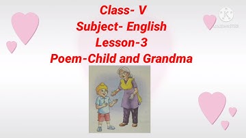 #Class-5#English #PSEB #Lesson-3(#Child and Grandma)#Reading