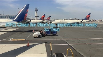 “Requesting for Pushback” ATC and Pilot Conversation | On the road to 40 Subcribers