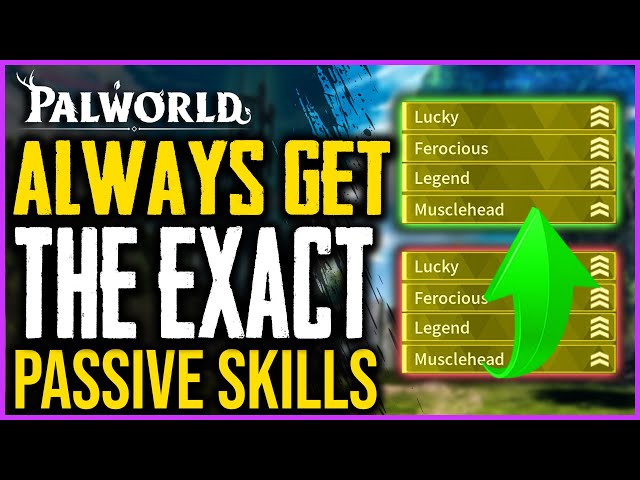 Palworld How to Get BEST PAL PASSIVE SKILLS - Palworld Best Pals to Breed for OP Passive Skills class=