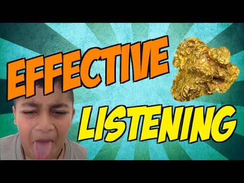 Effective Listening - Being Exceptional in the Art of Listening