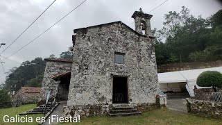 Comenzando a romería da nosa Señora da Merced . Bandin-Barcala 2024. E teu patrimonio cultural.