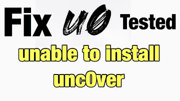 Unable to install unc0ver Fix | Jailbreak NOT Working/Cydia CRASHING | Rejailbreak |