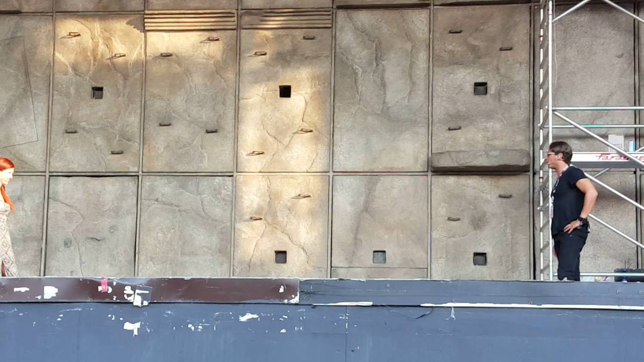 Notre dame de paris Graziano Galatone e Tania Tuccinardi sound check Verona 1 settembre 2016