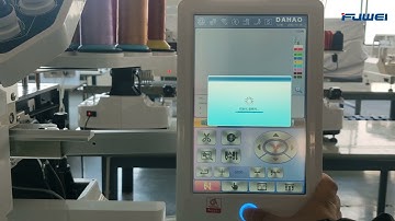 After-sales Tips 33:How to calibrate the Dahao A15 screen?│Fuwei Embroidery Machine