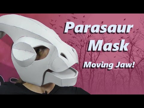 Wolf Therian Mask Tutorial with Pattern - Cosplay and Halloween
