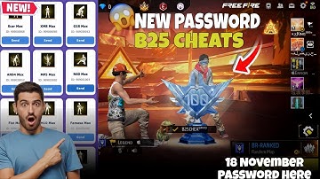 Password Milgya🤫🤯 // B25 cheats website 👆? Emote website😍Password Milgya🤫🤯 // B25 cheats website 👆? 
