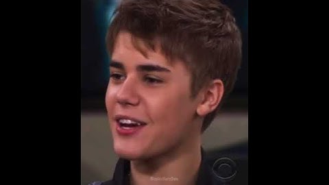 Interviewer Making Justin Bieber Uncomfortable #shorts