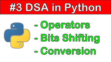 DSA in Python #3: Python Operators & its types explained in details
