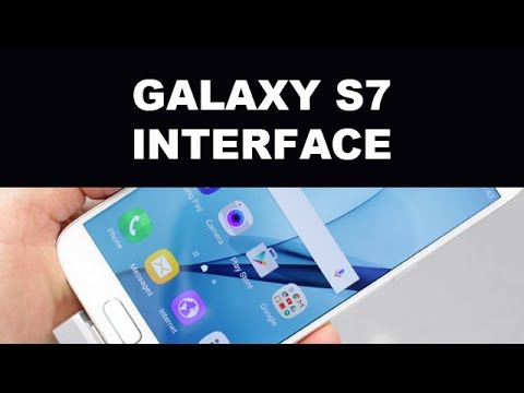 SAMSUNG GALAXY S7 : interface Touchwiz - MWC 2016