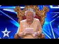 OMG! Did the Queen just say that?! | Auditions | BGT 2019