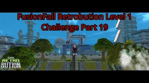 Beating Fusionfall Retrobution with ONLY level 1 gear! (Part 19)
