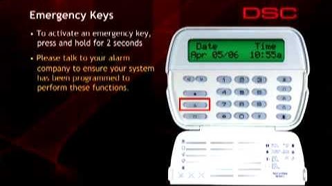 Liberty DSC Emergency Keys