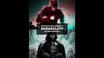 CW Flash vs Darth Vader #shorts #dc #marvel #1v1 #comparison