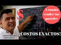 💲 Cómo Calcular COSTOS EXACTOS para⇒ VENTA de PASTELES⇒ Curso de Repostería GRATIS ◆ Chef Santana