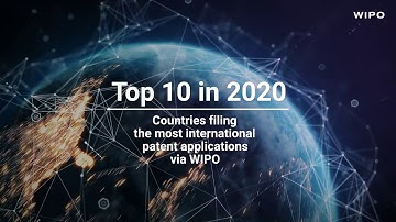 Top 10: Countries That Filed the Most International Patent Applications in 2020